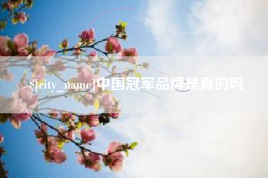 长春中国冠军品牌是真的吗