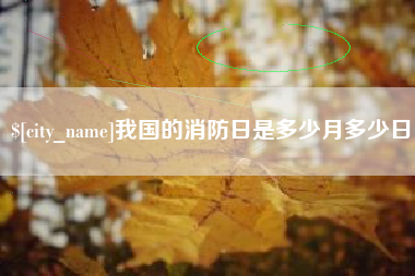 长春我国的消防日是多少月多少日