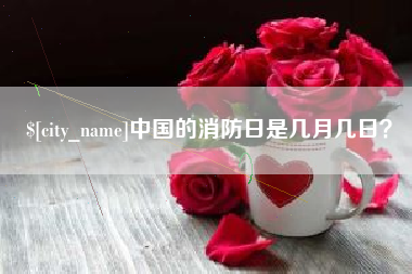 长春中国的消防日是几月几日？