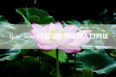 长春中国消防网官网入口网址