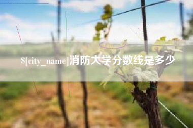 长春消防大学分数线是多少