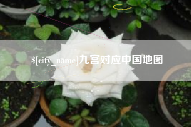 长春九宫对应中国地图