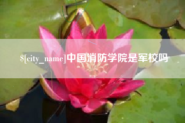 长春中国消防学院是军校吗
