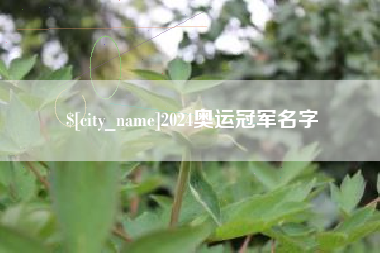 长春2024奥运冠军名字