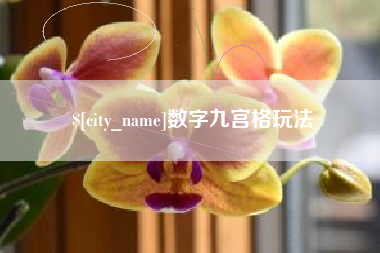 长春数字九宫格玩法