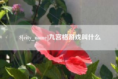 长春九宫格游戏叫什么