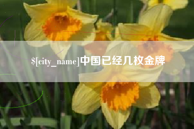 长春中国已经几枚金牌