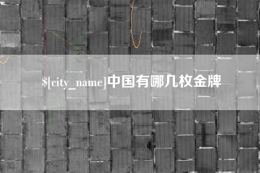 长春中国有哪几枚金牌