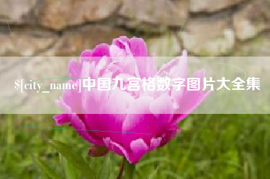 长春中国九宫格数字图片大全集