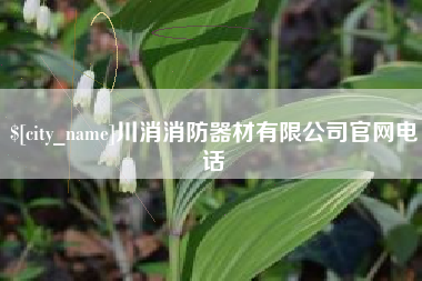 长春川消消防器材有限公司官网电话