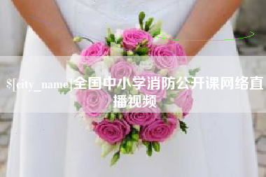 长春全国中小学消防公开课网络直播视频
