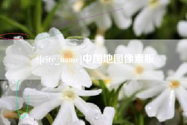 长春中国地图像素版