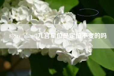 长春九宫星位是定位不变的吗