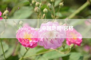 长春中国地图9宫格