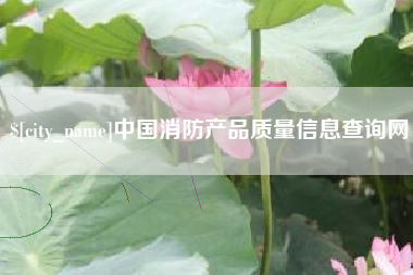 长春中国消防产品质量信息查询网