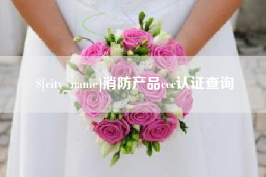 长春消防产品ccc认证查询