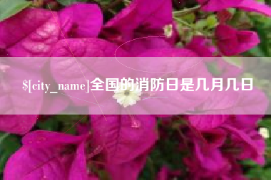 长春全国的消防日是几月几日