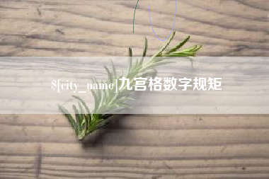 长春九宫格数字规矩
