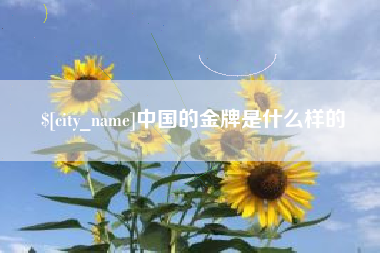 长春中国的金牌是什么样的